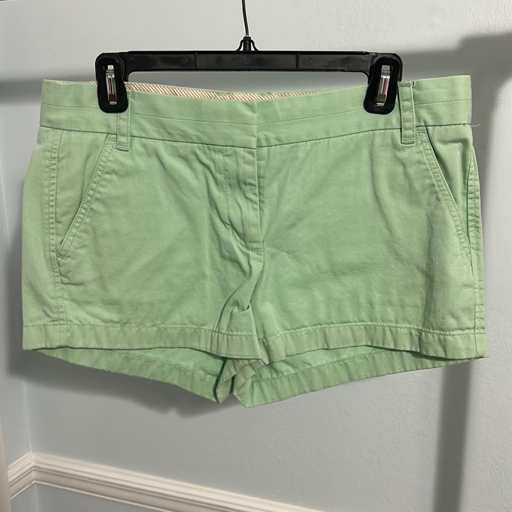 Size 8 J. Crew Chino Shorts.